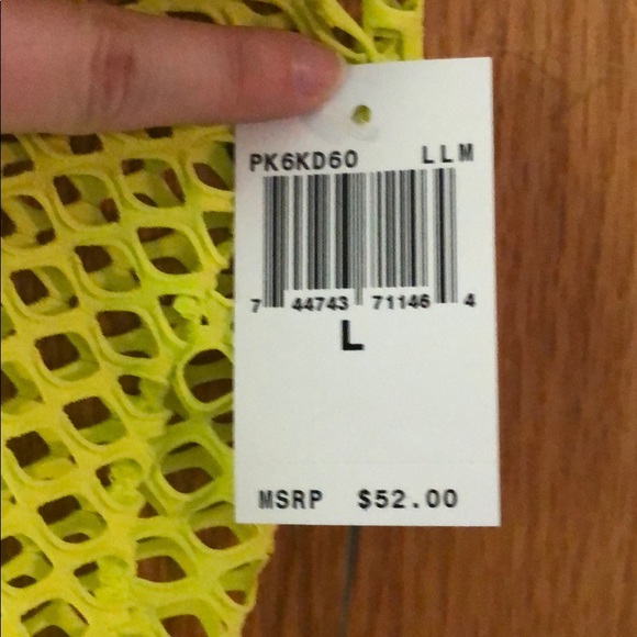 💛Bright fun net shirt - Picture 3 of 3